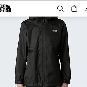 The North Face Black ‘Quest Hooded’ Jacket Authentic